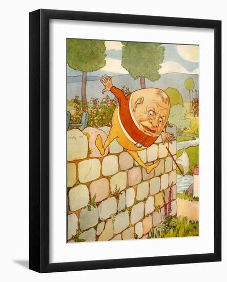 USA Humpty Dumpty Book Plate-null-Framed Giclee Print