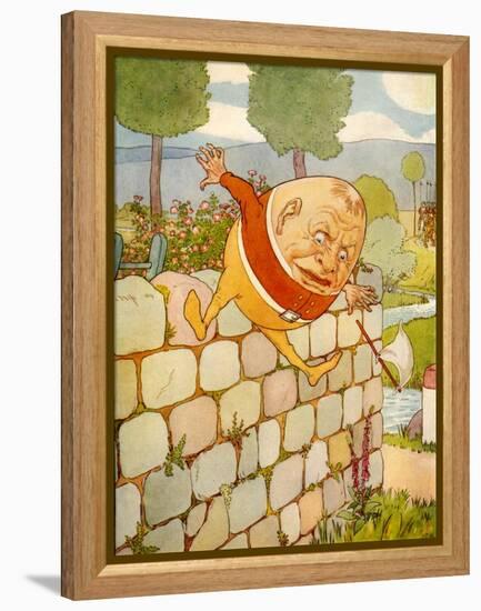 USA Humpty Dumpty Book Plate-null-Framed Premier Image Canvas