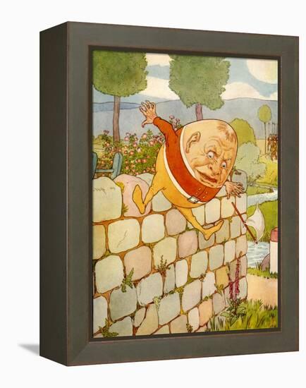 USA Humpty Dumpty Book Plate-null-Framed Premier Image Canvas