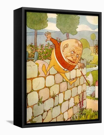 USA Humpty Dumpty Book Plate-null-Framed Premier Image Canvas