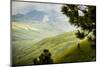 USA, Idaho. Columbia River, view south from White Bird Mountain down to agricultural valley.-Alison Jones-Mounted Photographic Print