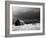 USA, Idaho, Highway 36, Liberty storm passing over old wooden barn-Sylvia Gulin-Framed Photographic Print