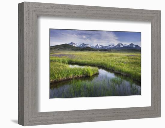USA, Idaho. Sawtooth Mountains.-Alan Majchrowicz-Framed Photographic Print