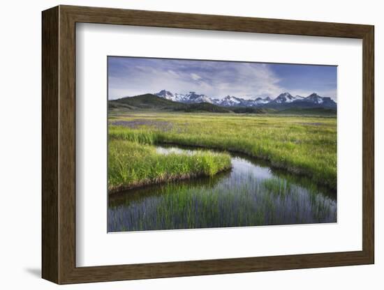 USA, Idaho. Sawtooth Mountains.-Alan Majchrowicz-Framed Photographic Print