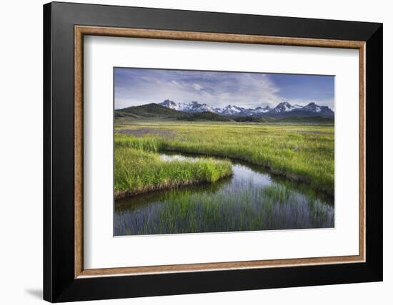USA, Idaho. Sawtooth Mountains.-Alan Majchrowicz-Framed Photographic Print