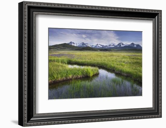 USA, Idaho. Sawtooth Mountains.-Alan Majchrowicz-Framed Photographic Print