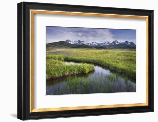 USA, Idaho. Sawtooth Mountains.-Alan Majchrowicz-Framed Photographic Print