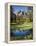 USA, Idaho, Sawtooth Wilderness, a Peak Reflecting in a Meadow Pond-Christopher Talbot Frank-Framed Premier Image Canvas