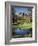 USA, Idaho, Sawtooth Wilderness, a Peak Reflecting in a Meadow Pond-Christopher Talbot Frank-Framed Photographic Print