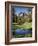 USA, Idaho, Sawtooth Wilderness, a Peak Reflecting in a Meadow Pond-Christopher Talbot Frank-Framed Photographic Print