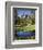 USA, Idaho, Sawtooth Wilderness, a Peak Reflecting in a Meadow Pond-Christopher Talbot Frank-Framed Photographic Print