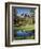 USA, Idaho, Sawtooth Wilderness, a Peak Reflecting in a Meadow Pond-Christopher Talbot Frank-Framed Photographic Print