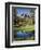 USA, Idaho, Sawtooth Wilderness, a Peak Reflecting in a Meadow Pond-Christopher Talbot Frank-Framed Photographic Print