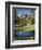 USA, Idaho, Sawtooth Wilderness, a Peak Reflecting in a Meadow Pond-Christopher Talbot Frank-Framed Photographic Print