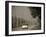 USA, Illinois, Route 66 at Godley, 1950's Car-Alan Copson-Framed Photographic Print