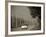 USA, Illinois, Route 66 at Godley, 1950's Car-Alan Copson-Framed Photographic Print