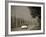 USA, Illinois, Route 66 at Godley, 1950's Car-Alan Copson-Framed Photographic Print