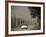 USA, Illinois, Route 66 at Godley, 1950's Car-Alan Copson-Framed Photographic Print