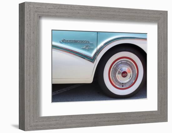 USA, Indiana, Carmel. 1955 classic Buick Roadmaster.-Wendy Kaveney-Framed Photographic Print