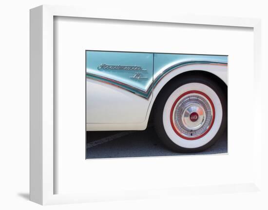 USA, Indiana, Carmel. 1955 classic Buick Roadmaster.-Wendy Kaveney-Framed Photographic Print