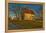 USA, Indiana, Rural Scene of Red Roofed Barn-Rona Schwarz-Framed Premier Image Canvas