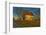 USA, Indiana, Rural Scene of Red Roofed Barn-Rona Schwarz-Framed Photographic Print