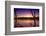 USA, Indiana, the Celery Bog Wetlands in Winter at Sunset-Rona Schwarz-Framed Photographic Print