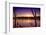 USA, Indiana, the Celery Bog Wetlands in Winter at Sunset-Rona Schwarz-Framed Photographic Print