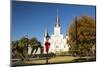 USA, LA, New Orleans. Jackson Square St Louis Cathedral Plaza d' Armas-Trish Drury-Mounted Photographic Print