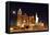 USA, Las Vegas, Hotel 'New York New York', Evening Light-Catharina Lux-Framed Premier Image Canvas