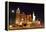 USA, Las Vegas, Hotel 'New York New York', Evening Light-Catharina Lux-Framed Premier Image Canvas