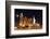 USA, Las Vegas, Hotel 'New York New York', Evening Light-Catharina Lux-Framed Photographic Print