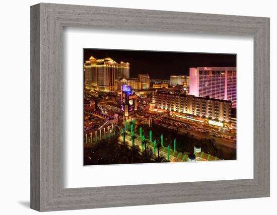 USA, Las Vegas, the Strip, Night Photography-Catharina Lux-Framed Photographic Print