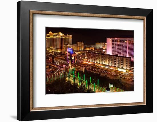 USA, Las Vegas, the Strip, Night Photography-Catharina Lux-Framed Photographic Print