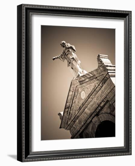 USA, Louisiana, New Orleans-Area, Metarie, Metairie Cemetery-Walter Bibikow-Framed Photographic Print