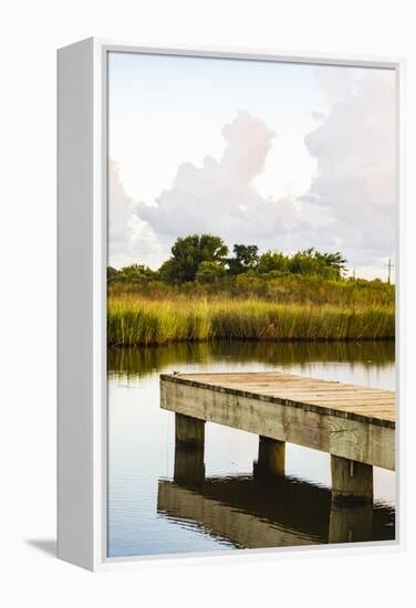 USA, Louisiana. Venice, Lower Mississippi River Basin, Gulf Coast, Mississippi River Delta-Alison Jones-Framed Premier Image Canvas