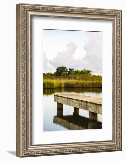 USA, Louisiana. Venice, Lower Mississippi River Basin, Gulf Coast, Mississippi River Delta-Alison Jones-Framed Photographic Print