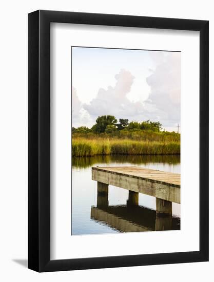 USA, Louisiana. Venice, Lower Mississippi River Basin, Gulf Coast, Mississippi River Delta-Alison Jones-Framed Photographic Print