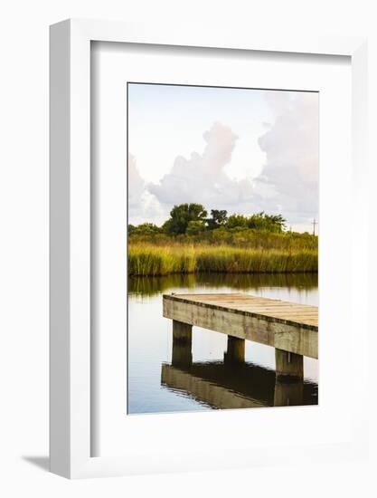 USA, Louisiana. Venice, Lower Mississippi River Basin, Gulf Coast, Mississippi River Delta-Alison Jones-Framed Photographic Print