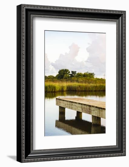 USA, Louisiana. Venice, Lower Mississippi River Basin, Gulf Coast, Mississippi River Delta-Alison Jones-Framed Photographic Print