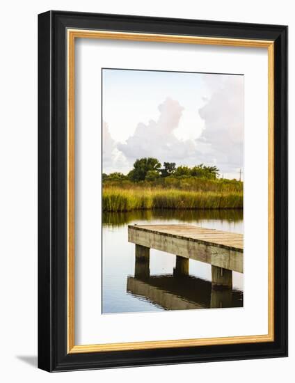 USA, Louisiana. Venice, Lower Mississippi River Basin, Gulf Coast, Mississippi River Delta-Alison Jones-Framed Photographic Print