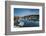 USA, Maine, Ogunquit, Perkins Cove, Boat Harbor-Walter Bibikow-Framed Photographic Print