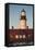USA, Maine, Portland, Cape Elizabeth, Portland Head Light, lighthouse at dusk-Walter Bibikow-Framed Premier Image Canvas