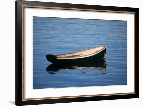 USA, Maine, Small Row Boat at Bass Harbor-Joanne Wells-Framed Photographic Print