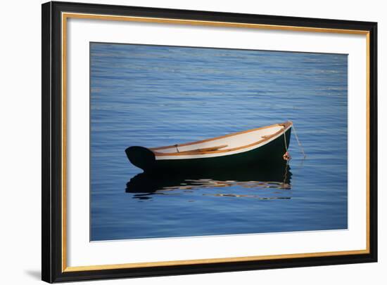 USA, Maine, Small Row Boat at Bass Harbor-Joanne Wells-Framed Photographic Print