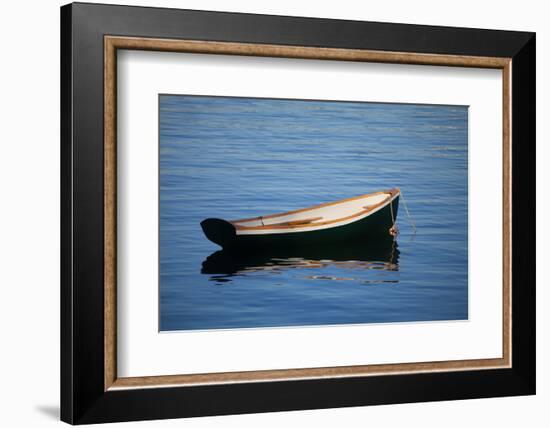 USA, Maine, Small Row Boat at Bass Harbor-Joanne Wells-Framed Photographic Print