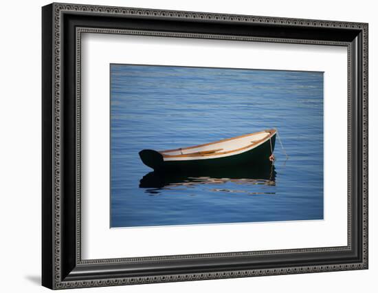 USA, Maine, Small Row Boat at Bass Harbor-Joanne Wells-Framed Photographic Print