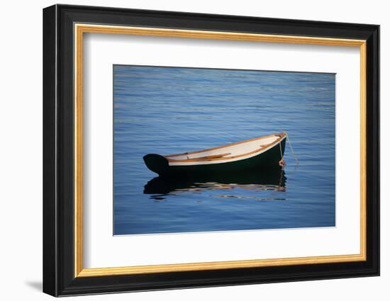 USA, Maine, Small Row Boat at Bass Harbor-Joanne Wells-Framed Photographic Print