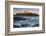 USA, Maine, York, Nubble Light Lighthouse at dusk-Walter Bibikow-Framed Photographic Print