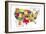 USA Map (bright)-Katelyn Lynch-Framed Art Print